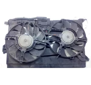 Вентилятор охлаждения радиатора Опель Вектра Ц, Opel Vectra C 2.2 DTI 2002-2005 1341368 \ 24418346 \ 1341369