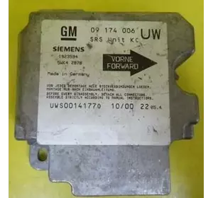 Прошивка блоку SRS \ Airbag \ подушки безпеки, скидання \ чистка \ видалення Crash Data Opel 09174006 Прошивка блоку SRS \ Airbag \ подушки безпеки, скидання \ чистка \ видалення Crash Data Opel 09174006